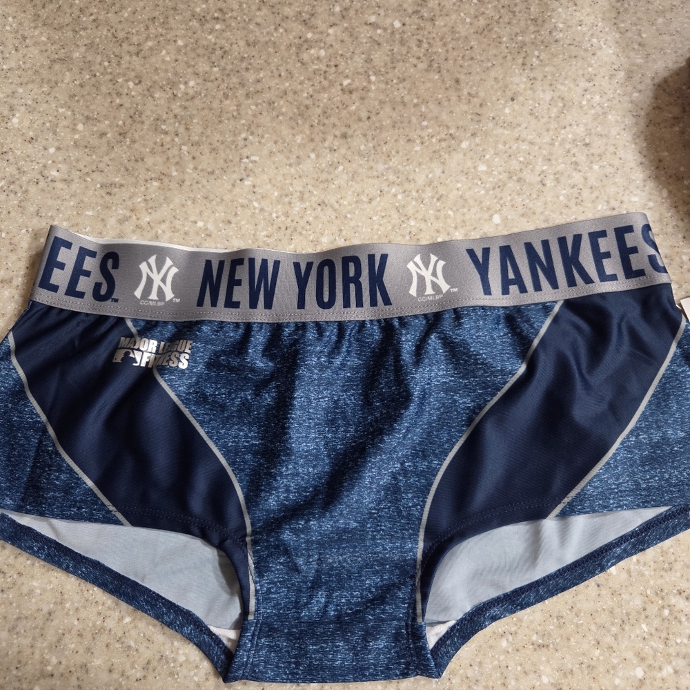 Concept Sports New York Yankees Blue and Gray Ladies Underwear